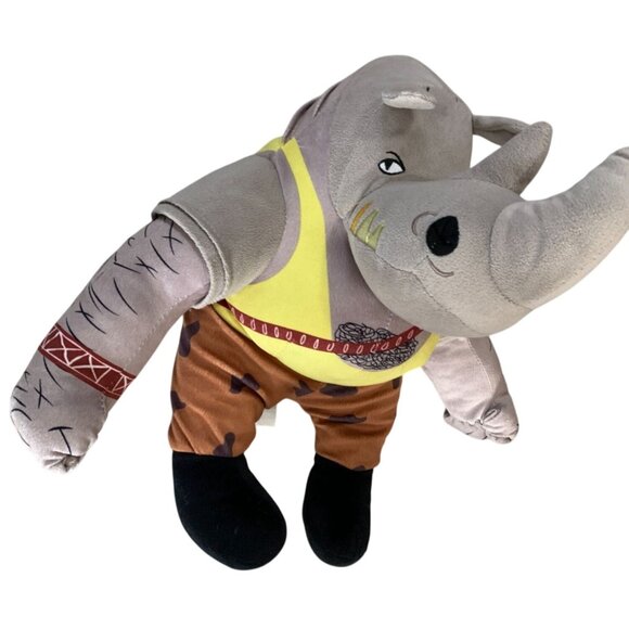 Teenage Mutant Ninja Turtles Mayhem Rocksteady Plush stuffed Animal Doll Toy 15 - Picture 2 of 6